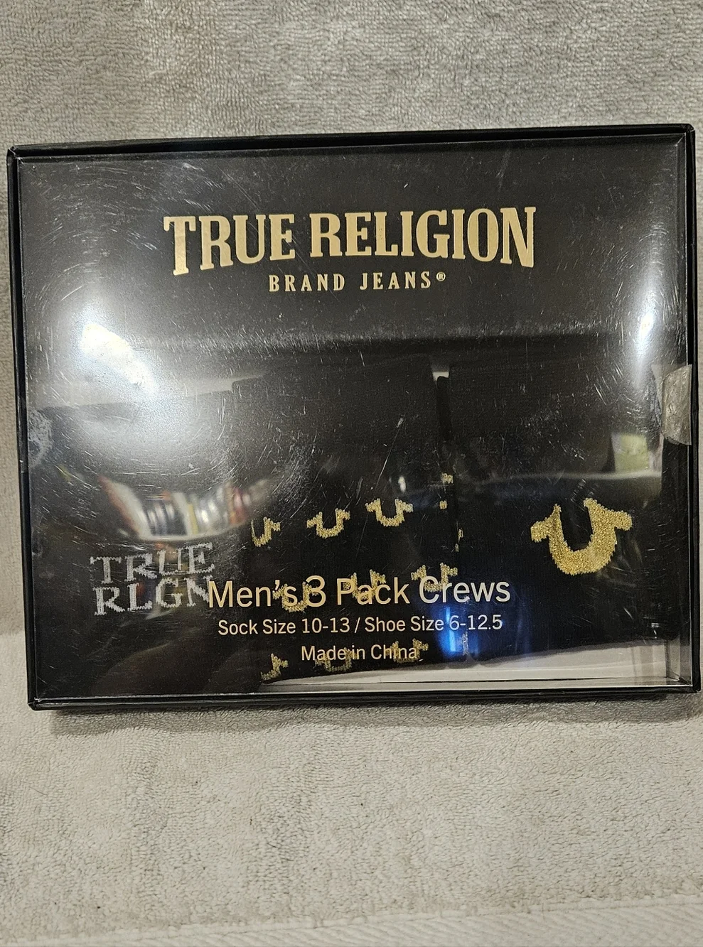TRUE RELIGION SOCKS - 3 PACK